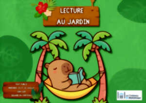 photo Médiathèque - Lecture au Jardin