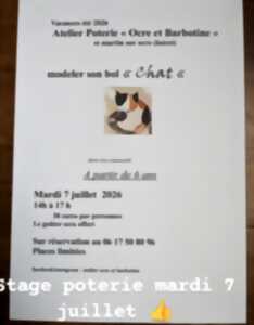 photo Atellier Poterie : Modeler son bol 