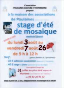 photo Stage d'été de mosaïque