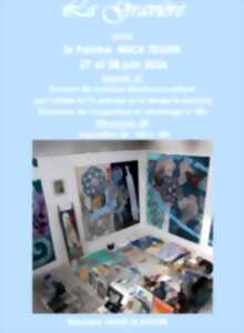 photo [Exposition] de l'artiste berruyer Mick Texier