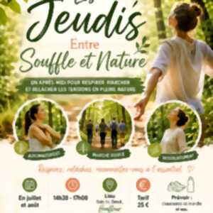 photo Les Jeudis Entre Souffle et Nature - Marche douce, automassages et détente en forêt