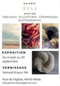 photo Exposition tableaux, sculptures, céramique, photographie