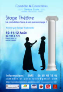photo Stage théâtre « Le comédien face à son personnage ! »