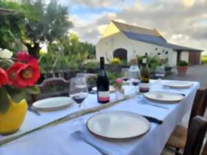photo À table avec le vigneron au Domaine de la Chevalerie