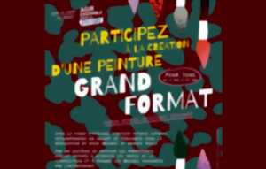photo Participez à la création d'une peinture grand format