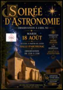 photo Soirée d'astronomie
