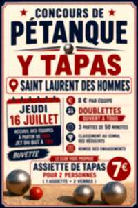 photo Concours de pétanque y Tapas
