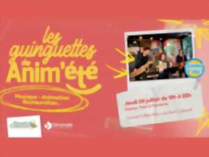 photo Escales culturelles des anim'été : cap sur la 1ère guinguette à Mombrier !