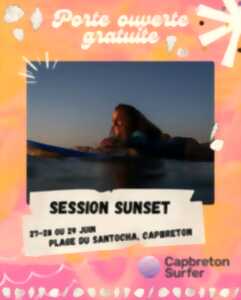 photo Portes ouvertes Capbreton Surfer // Sunset session