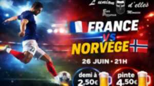 photo Retransmission Match de Foot : France vs Norvège