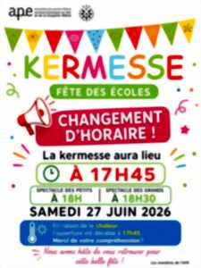 photo Kermesse : APE La Chapelle-Baton/St Christophe