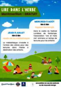 photo Lire dans l’herbe