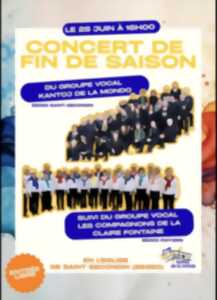 photo Concert de fin de saison