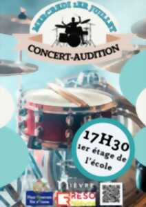 photo Concert-audition à l'école de musique
