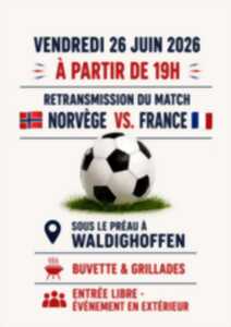 photo Retransmission Norvège - France