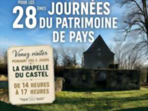 photo Journées du Patrimoine de Pays - ouverture de la chapelle du Castel