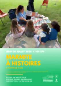 photo Marmite à histoires à la plage