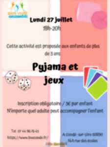 photo Soirée pyjama et jeux de sociétés