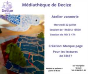 photo Atelier vannerie 