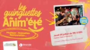 photo Escales culturelles des anim'été : cap sur la 1ère guinguette à Mombrier !