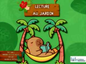 photo Médiathèque - Lecture au Jardin