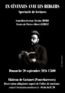 photo JEP : SPECTACLE DE LECTURES, EN CÉVENNES AVEC LES BERGERS