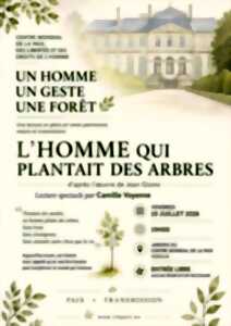 photo Lecture en plein air - L'Homme qui plantait des arbres