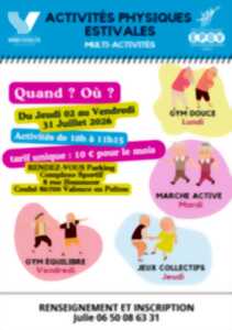 photo Activités physiques estivales