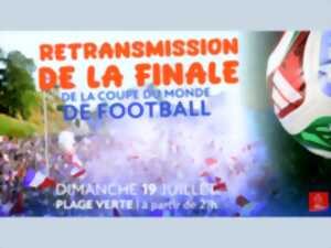 photo Retransmission finale de la coupe du monde de football