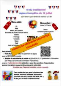 photo Soirée du 14 juillet à François
