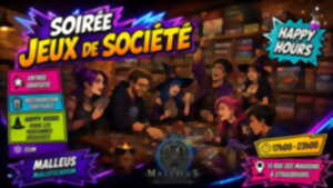 photo Soirée Jeux de Société et Happy Hours