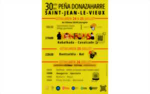 photo 30 ans de la peña Donazaharre : festival Tamborradas