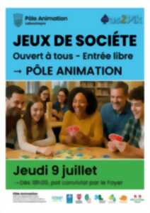 photo Soirée Jeux de société