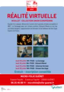 photo Réalité Virtuelle à la Micro Folie