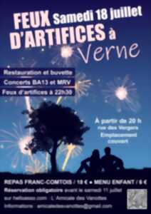 photo Feux d'artifice à Verne