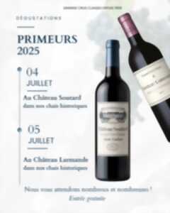 photo Primeurs 2025 au Château Soutard
