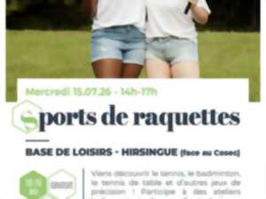 photo Sports de raquettes
