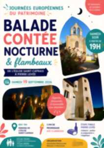 photo Balade contée nocturne aux flambeaux à Bessines
