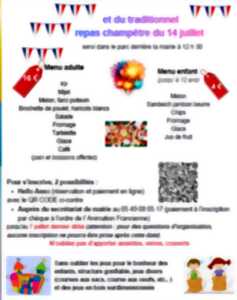 photo Soirée du 14 juillet à François