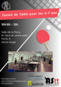 photo Tennis de Table pour les 4-7 ans