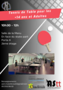 photo Tennis de Table pour les +14 ans et Adultes