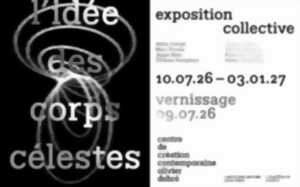 photo Vernissage · lidée des corps célestes