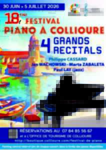 photo 18 ÈME FESTIVAL DE PIANO À COLLIOURE !