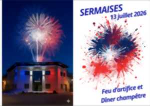 photo Feu d'artifice et dîner champêtre