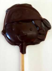 photo Atelier enfant sucette en chocolat