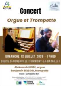 photo Concert orgue et trompette par Aleksandr NISSE et Benjamin BELLOIR