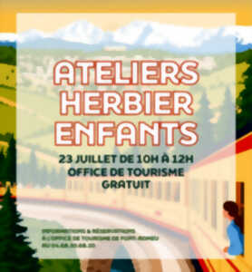 photo ATELIERS HERBIERS ENFANTS - JEUDI 23 JUILLET