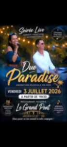 photo Soirée live - Duo Paradise