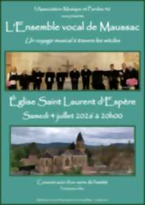 photo Concert de l'Ensemble vocal de Maussac