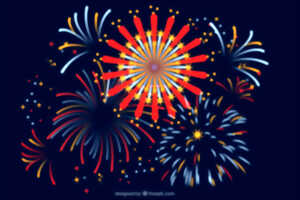 photo Feu d'artifice et bal populaire